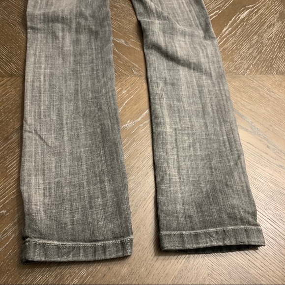 Free People dark gray straight leg denim jeans - Picture 7 of 14